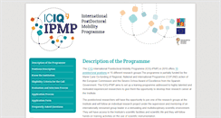 Desktop Screenshot of ipmp.iciq.es